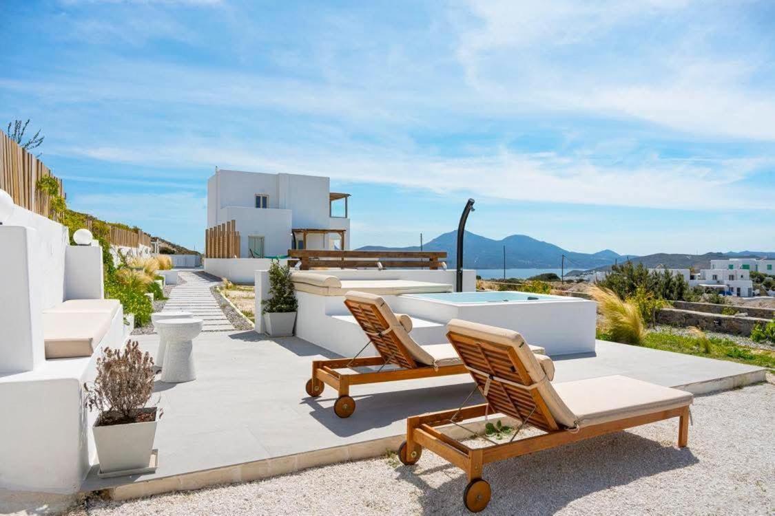 Milos Zen Suites Adamantas  Bagian luar foto
